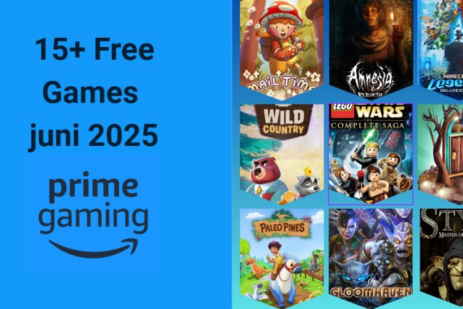 Gratis games bij Amazon Prime! (juni)