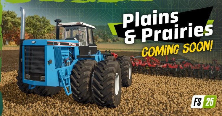 FARMING SIMULATOR 25: ‘PLAINS & PRAIRIES’ PACK VANAF 3 JUNI BESCHIKBAAR